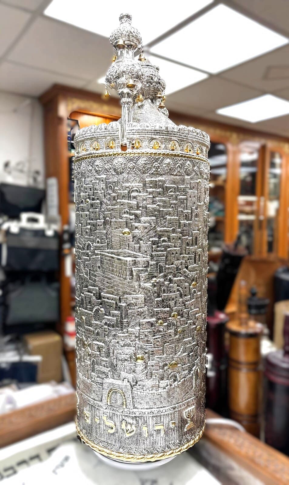Jerusalem 3D Torah Case - (Torah case)
