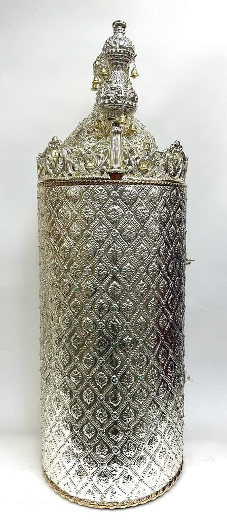 Classic Floral Iraqi Torah Case - (Torah case)